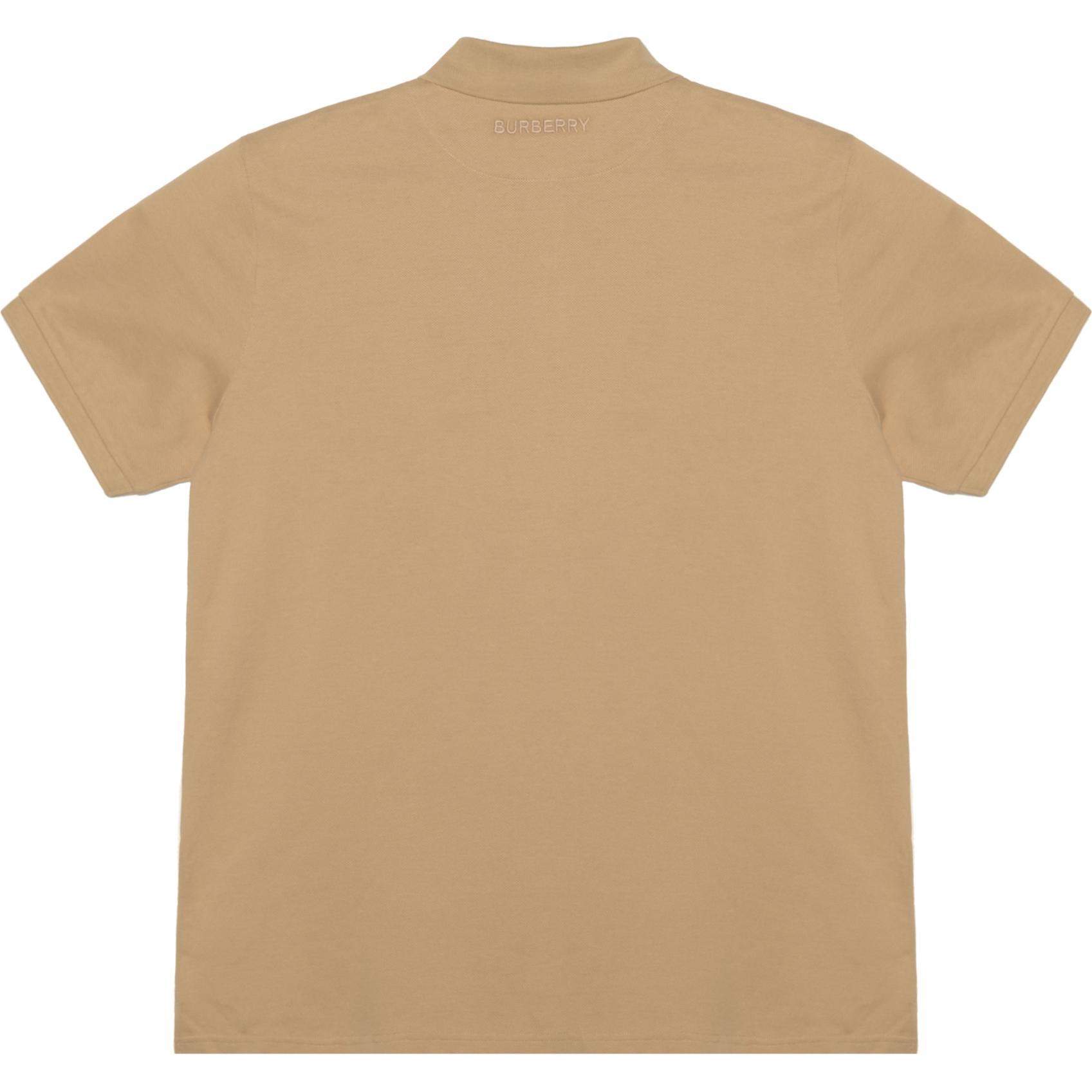 Burberry SS22  Embroidered Cartoon Polo Shirt Beige Brown. 80519301 圖 3