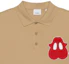 Sizing Burberry SS22 Embroidered Cartoon Polo Shirt Beige Brown. 80519301