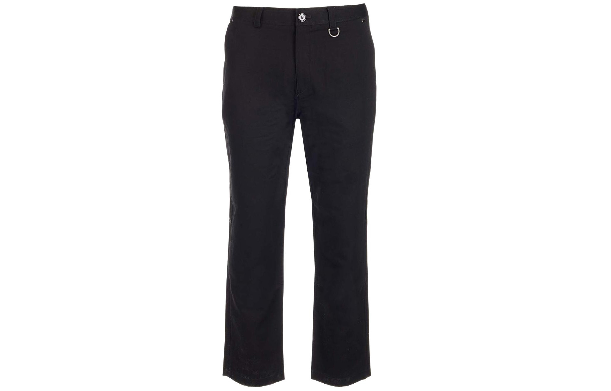 Burberry SS22  High-Waist Slim-Fit Straight Casual Pants Black 80502111