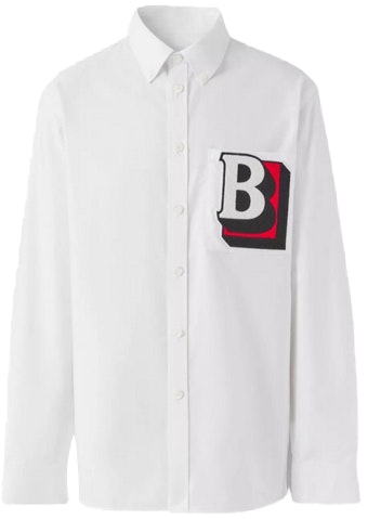burberry-ss-22-letter-pattern-loose-long-sleeve-shirt-white-80501341