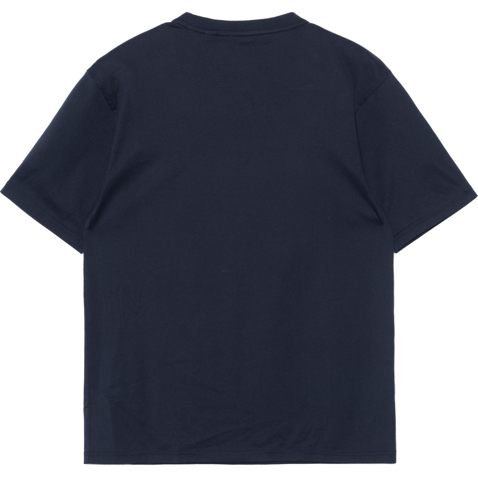Lookbook 博柏利 SS22 海军蓝标志印花短袖T恤. 80530111