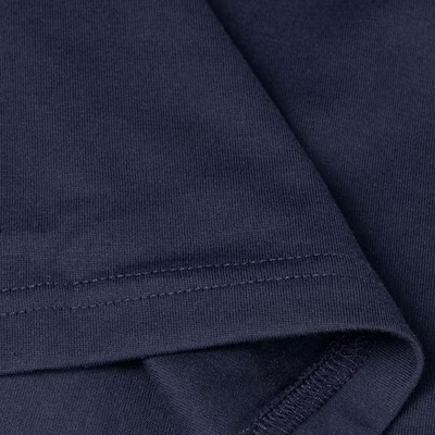 博柏利 SS22 海军蓝标志印花短袖T恤. 80530111 1