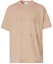 Buy Burberry SS22 Kaos Pendek Logo Solid Leher O Warna Soft Tan 80512401