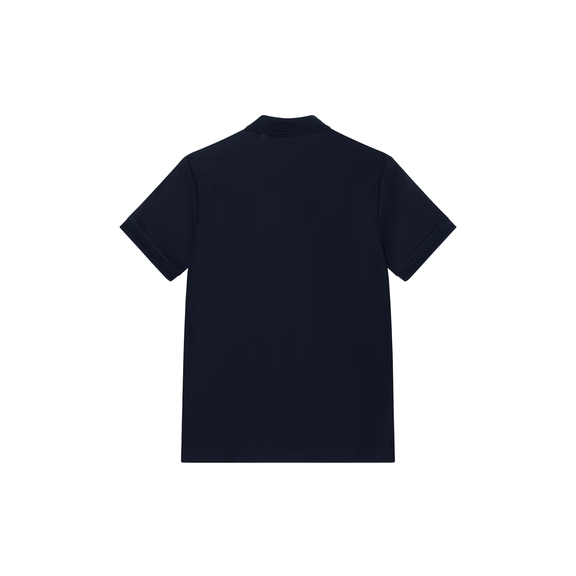 Lookbook 버버리 SS22 체크 칼라 디테일 솔리드 폴로 셔츠 콜 블루. 80552271