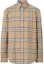 Buy バーバリー SS22 トリュフ クラシックチェック コットン 長袖 カジュアルシャツ 80554921