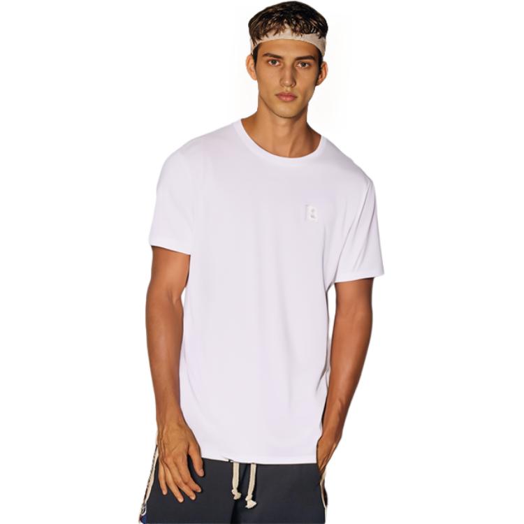 Details for バーバリー SS22 ホワイト 無地 クルーネック カジュアル Tシャツ 80695341