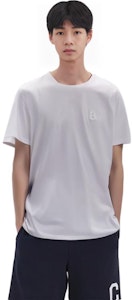 バーバリー SS22 ホワイト 無地 クルーネック カジュアル Tシャツ 80695341 Sizing バーバリー SS22 ホワイト 無地 クルーネック カジュアル Tシャツ 80695341