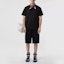 Lookbook Burberry SS22 Black Logo Embroidered Drawstring Loose Fit Casual Shorts Men. 80508941