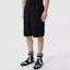 Shop Burberry SS22 Black Logo Embroidered Drawstring Loose Fit Casual Shorts Men. 80508941