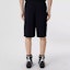 Purchase Burberry SS22 Black Logo Embroidered Drawstring Loose Fit Casual Shorts Men. 80508941