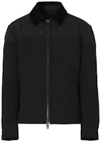Burberry SS22 Black Solid Quilted Stretch Harrington Jacket 80438361 Burberry SS22 Black Solid Quilted Stretch Harrington Jacket 80438361