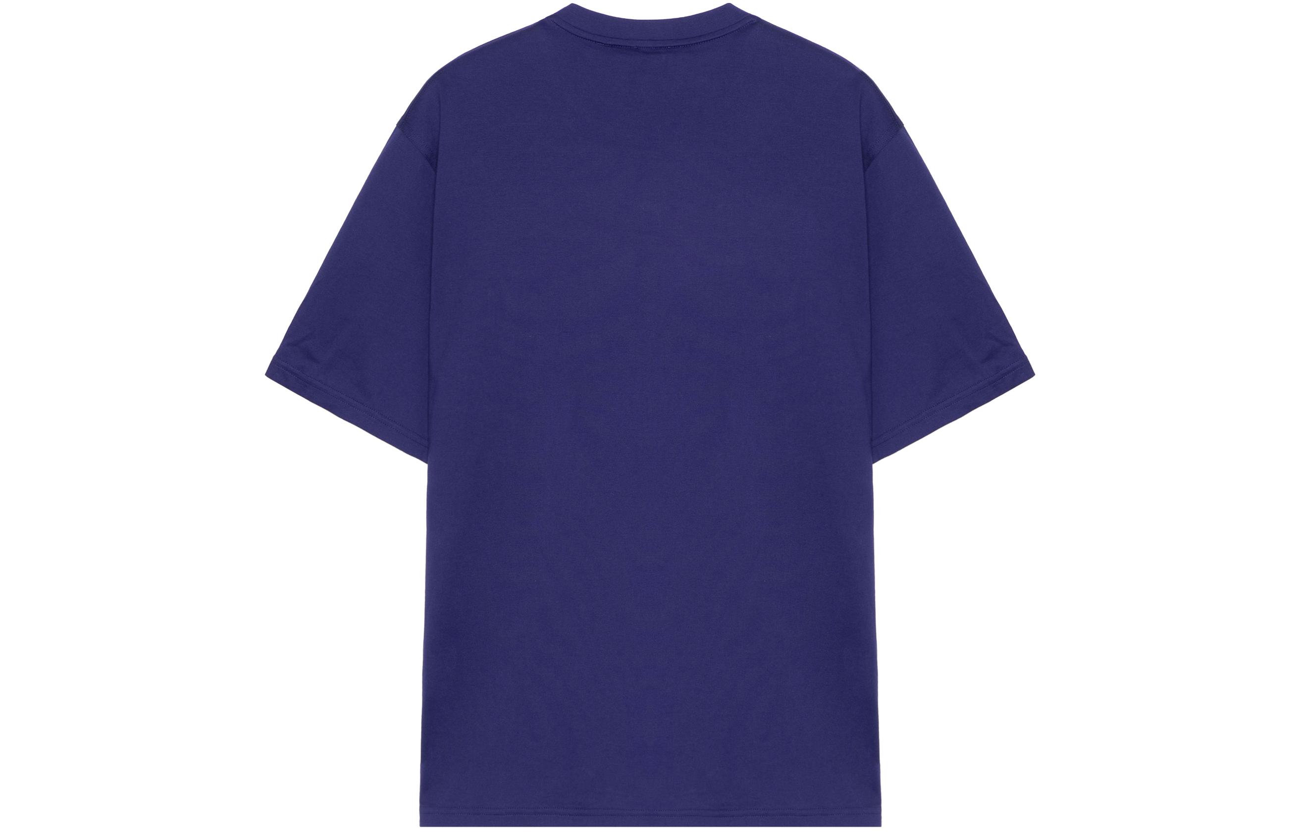 Burberry SS22 Blue Letter Logo Print Casual Crewneck Short Sleeve T-Shirt Men 80530131 圖 3