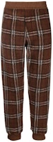 Burberry SS22 Check Elastic Waist Jogger Pants Men’s Dark Birch Brown. 80478701 Burberry SS22 Check Elastic Waist Jogger Pants Men’s Dark Birch Brown. 80478701