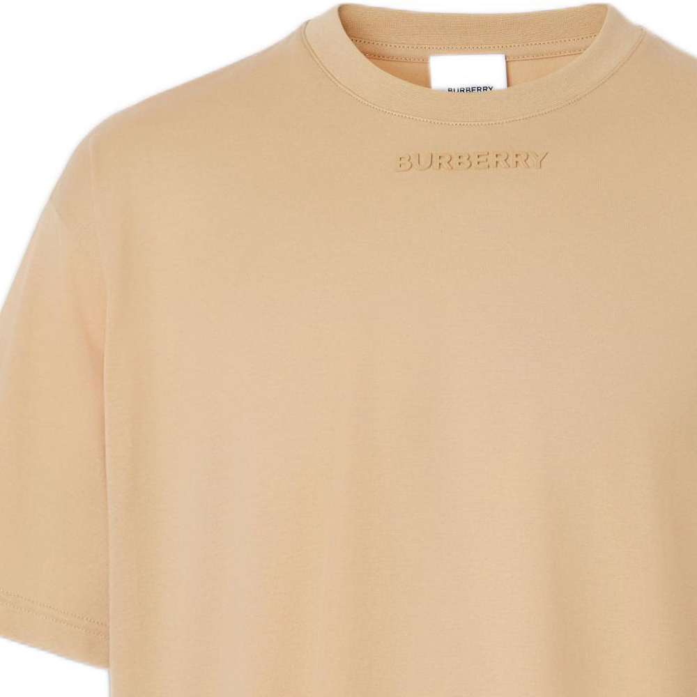 Burberry SS22 Letter Cartoon Print Casual Tee Khaki  T-Shirt 80519681 圖 6