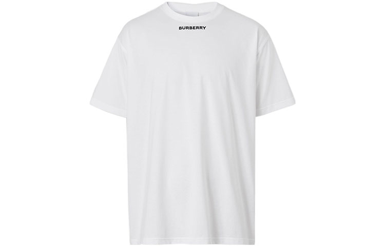 Burberry SS22 Letter Logo Printed Crewneck Cotton T-Shirt White () 80519691 圖 3