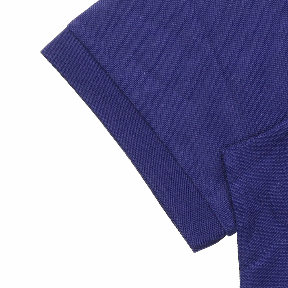 Purchase Burberry 春夏22 字母圖案直筒剪裁男士藍色POLO衫。 80530281