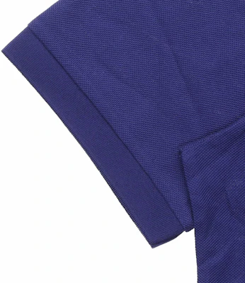 Burberry 春夏22 字母圖案直筒剪裁男士藍色POLO衫。 80530281 Purchase Burberry 春夏22 字母圖案直筒剪裁男士藍色POLO衫。 80530281