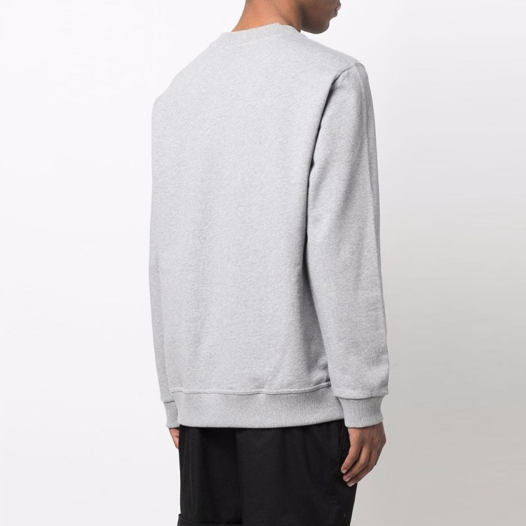 Burberry SS22 Letter Print Crewneck Pullover Long Sleeve Sweatshirt Men Grey 80482861 圖 5