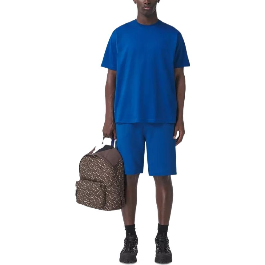 Burberry SS22 Letter Print Crewneck Short Sleeve T-Shirt Blue (). 80455471 圖 3