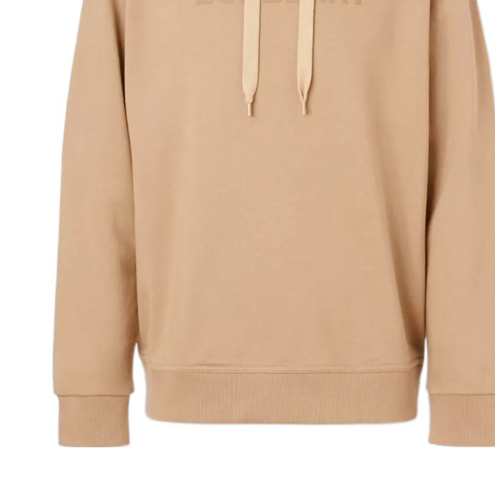 Sizing 버버리 SS22 로고 프린트 브라운 남성 캐주얼 후디. 80553171