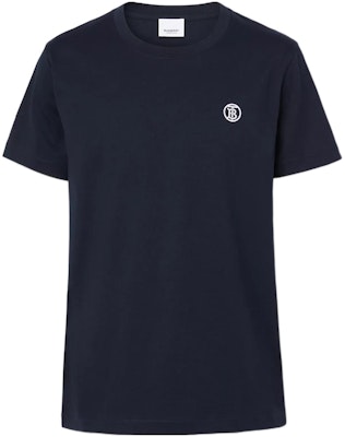 バーバリー SS22 ロゴプリント クルーネック カジュアルTシャツ コールブルー. 80561761 Buy バーバリー SS22 ロゴプリント クルーネック カジュアルTシャツ コールブルー. 80561761