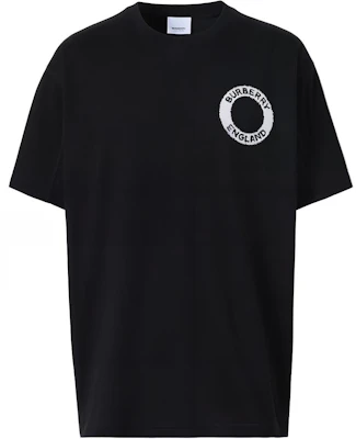 Burberry SS22 Camiseta Negra Cuello Redondo con Logo Impreso. 80602231 Order Burberry SS22 Camiseta Negra Cuello Redondo con Logo Impreso. 80602231