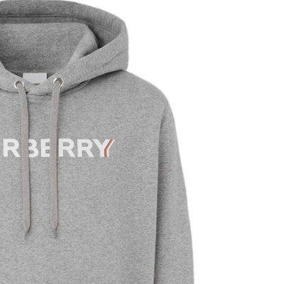 버버리 SS22 로고 프린트 크루넥 스웨트셔츠 남성 그레이 80529791 Sizing 버버리 SS22 로고 프린트 크루넥 스웨트셔츠 남성 그레이 80529791