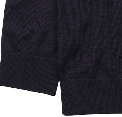 버버리 SS22 로고 울 블렌드 니트 스웨터 블랙 80511281 Details for 버버리 SS22 로고 울 블렌드 니트 스웨터 블랙 80511281