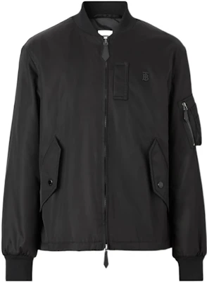 Burberry SS22 logo拉鍊外套 黑色長袖外套 80521481 Buy Burberry SS22 logo拉鍊外套 黑色長袖外套 80521481