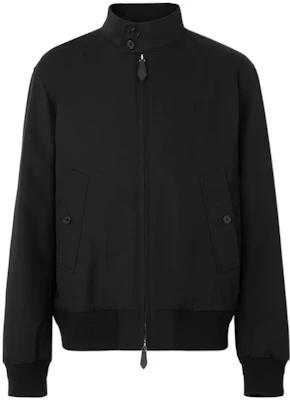 バーバリー SS22 モノグラム ハリントンジャケット ブラック 80509301 Buy バーバリー SS22 モノグラム ハリントンジャケット ブラック 80509301