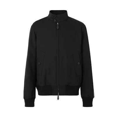 Burberry SS22 Monogram Harrington Jacket Black 80509301