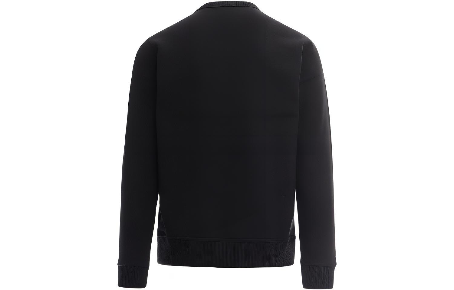 Lookbook バーバリー SS22 モノグラム ニット クルーネック 長袖 スウェットシャツ ブラック メンズ 80480111