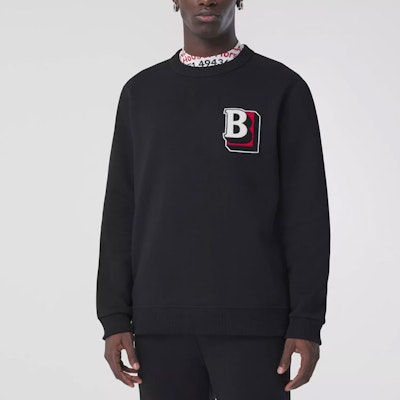 Burberry SS22 Monogram Knit Crewneck Pullover Long Sleeve Sweatshirt Black Men. 80480111 Purchase Burberry SS22 Monogram Knit Crewneck Pullover Long Sleeve Sweatshirt Black Men. 80480111