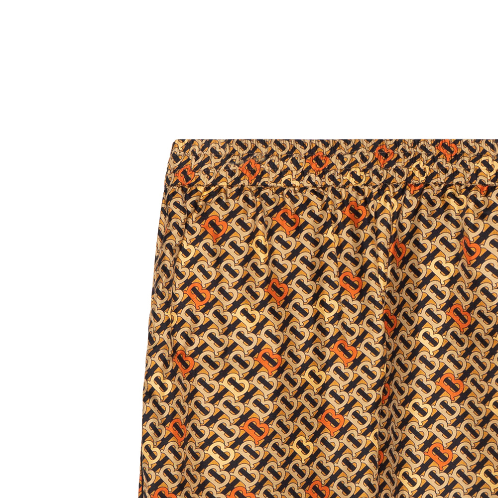 Sizing Burberry SS22 Monogram Print Jogger Coklat Celana Santai. 80513241