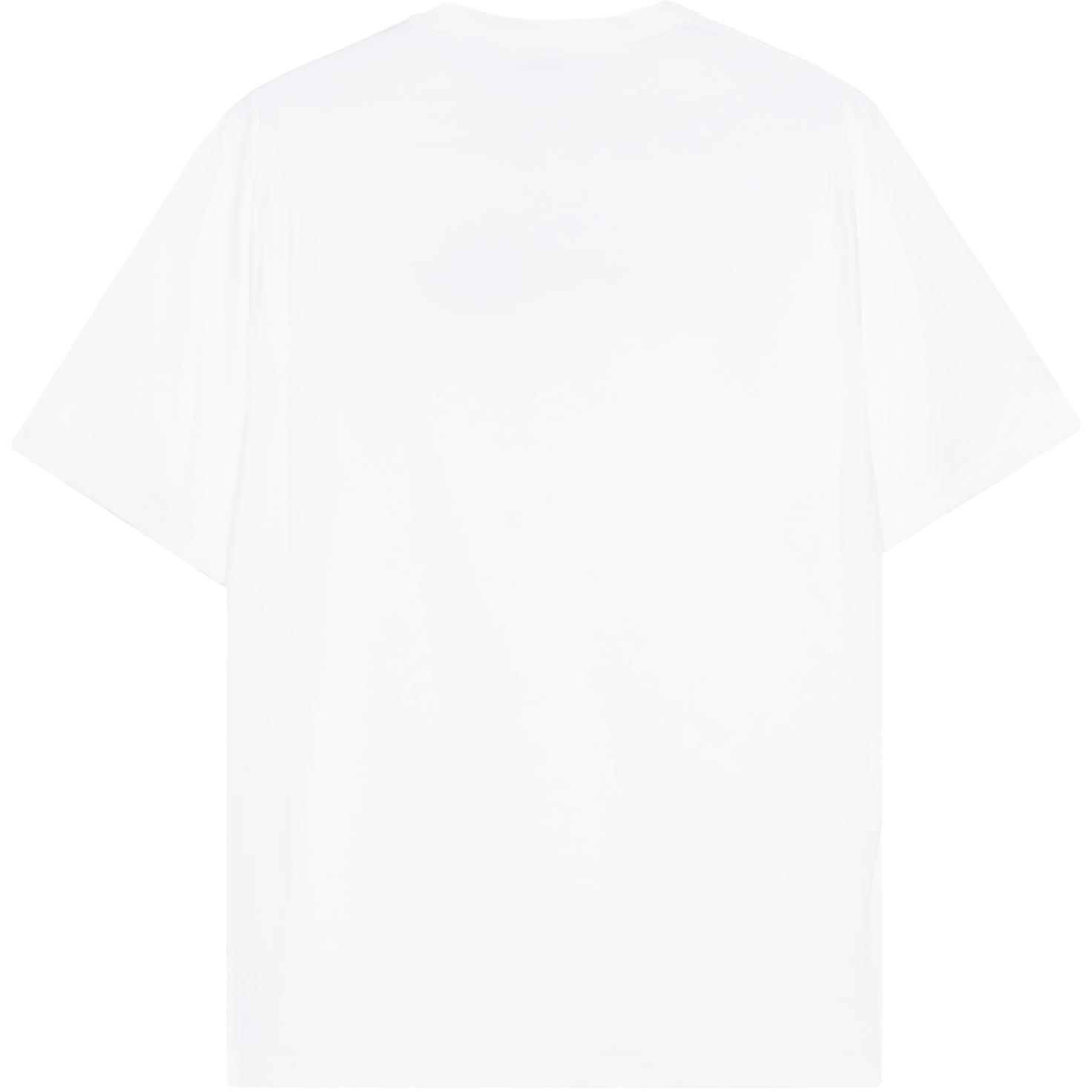 Lookbook Burberry SS22 Oversized Logo Print White Short Sleeve T-Shirt for Men. 80530091
