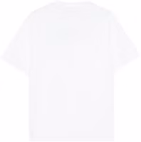 Lookbook 巴宝莉SS22男士宽松版白色短袖T恤大Logo设计。 80530091