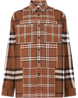 Burberry SS22 Patchwork Check Flannel Shirt Multicolor. 80501331 Buy Burberry SS22 Patchwork Check Flannel Shirt Multicolor. 80501331