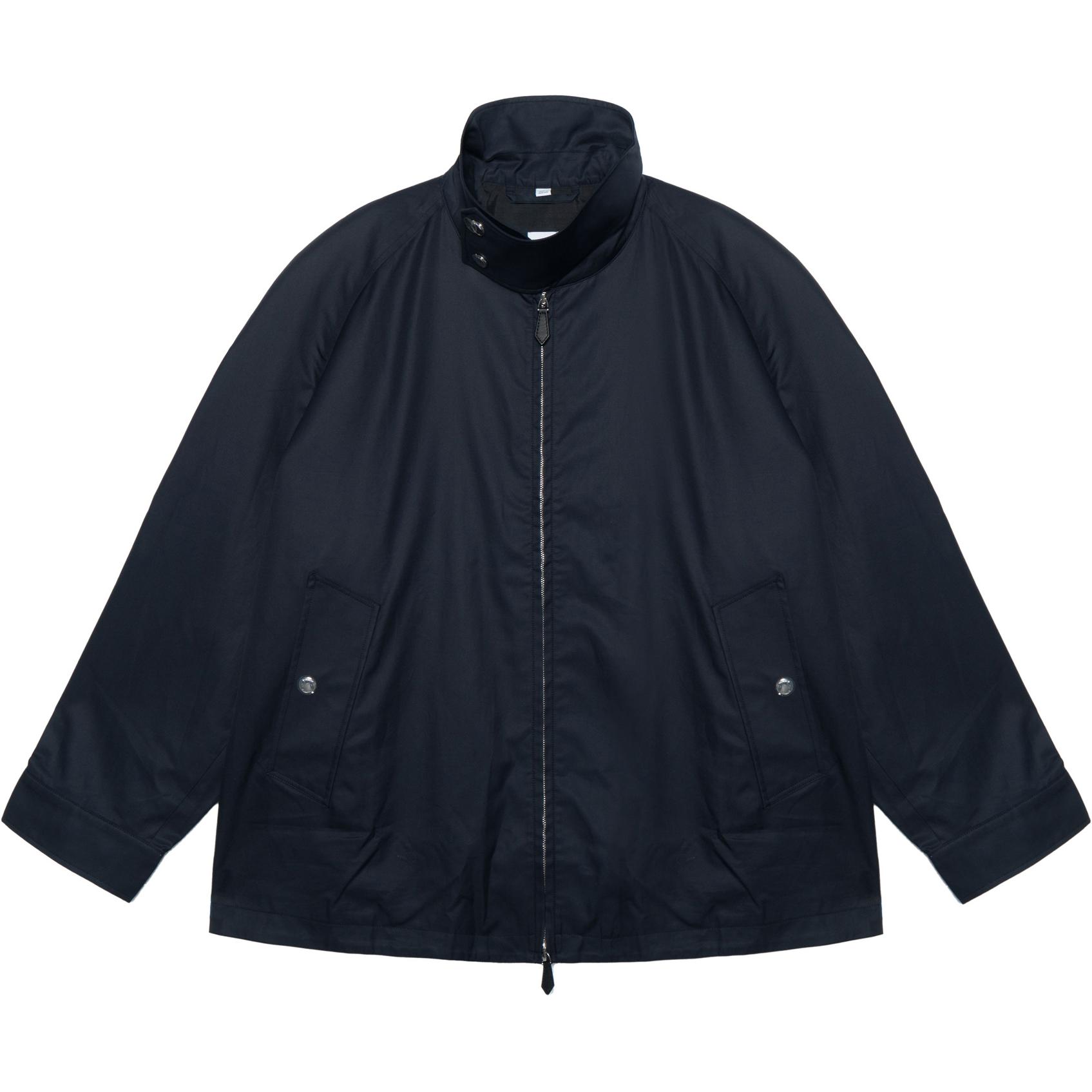 Burberry SS22 Solid Logo Zip Casual Jacket  Navy Black 80509351 圖 2