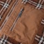 Sizing Burberry SS22 經典格紋拼接羊毛外套 男士深樺棕色 80478681