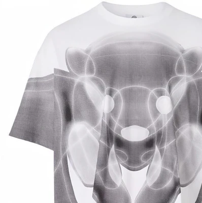 Burberry SS22 White Transparent Teddy Bear Print Short Sleeve T-Shirt Mens. 80483291 Purchase Burberry SS22 White Transparent Teddy Bear Print Short Sleeve T-Shirt Mens. 80483291