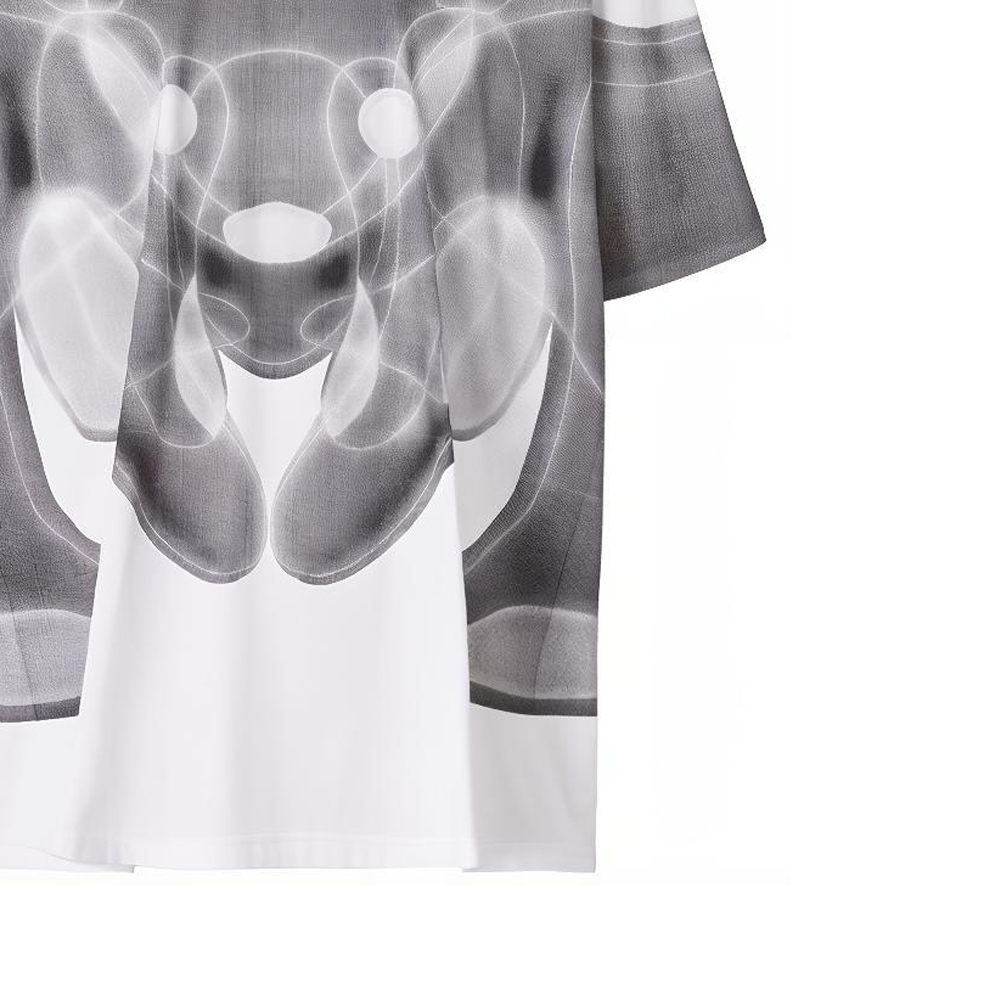 Burberry SS22 White Transparent Teddy Bear Print Short Sleeve T-Shirt Mens. 80483291 圖 7