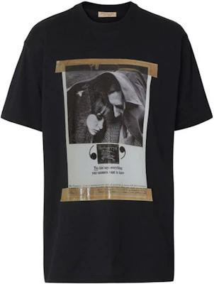Burberry SS23 1965 Archive Graphic Cotton Crewneck T-Shirt Men’s Black 80099741 Buy Burberry SS23 1965 Archive Graphic Cotton Crewneck T-Shirt Men’s Black 80099741