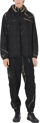 Pantalones Jogger Burberry SS23 Negros con Cintura Elástica y Cuadro. 80709811 Lookbook Pantalones Jogger Burberry SS23 Negros con Cintura Elástica y Cuadro. 80709811