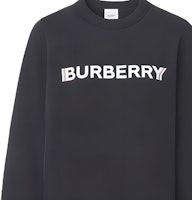 Burberry SS23 黑色字母印花圆领卫衣. 80526591 Purchase Burberry SS23 黑色字母印花圆领卫衣. 80526591