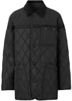 Burberry SS23 Black Diamond Quilted Long Sleeve Jacket Coat. 80616701 Burberry SS23 Black Diamond Quilted Long Sleeve Jacket Coat. 80616701