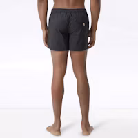 Purchase Burberry SS23 Black Drawstring Casual Shorts with Logo Patch. 80226381