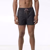 Details for Burberry SS23 Black Drawstring Casual Shorts with Logo Patch. 80226381