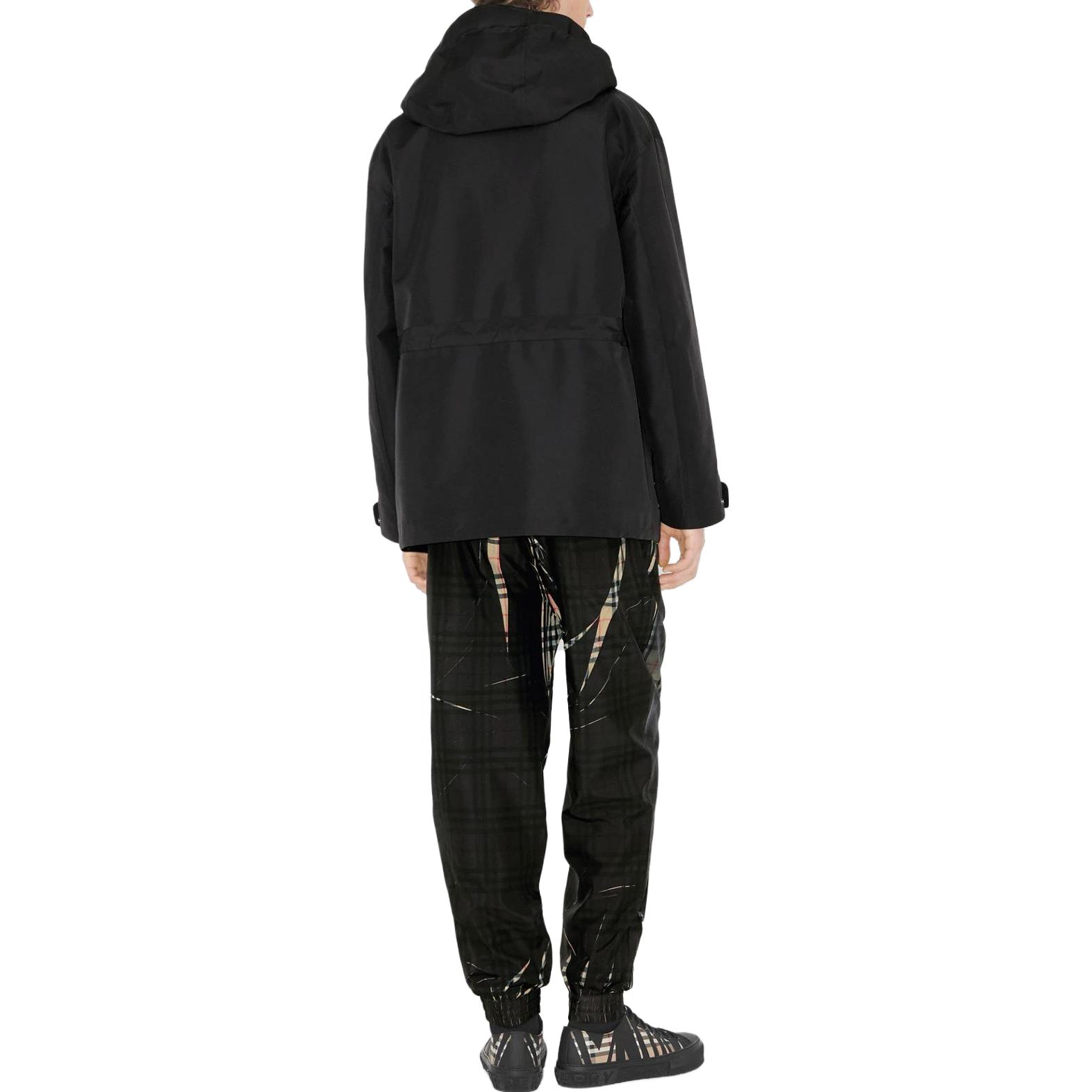 Burberry SS23  Black Equestrian Knight Logo Hoodie Jacket. 80703961 圖 4