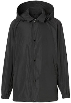 バーバリー SS23 ブラックフーディーバックロゴプリント ボタンアップジャケット. 80218911 Buy バーバリー SS23 ブラックフーディーバックロゴプリント ボタンアップジャケット. 80218911