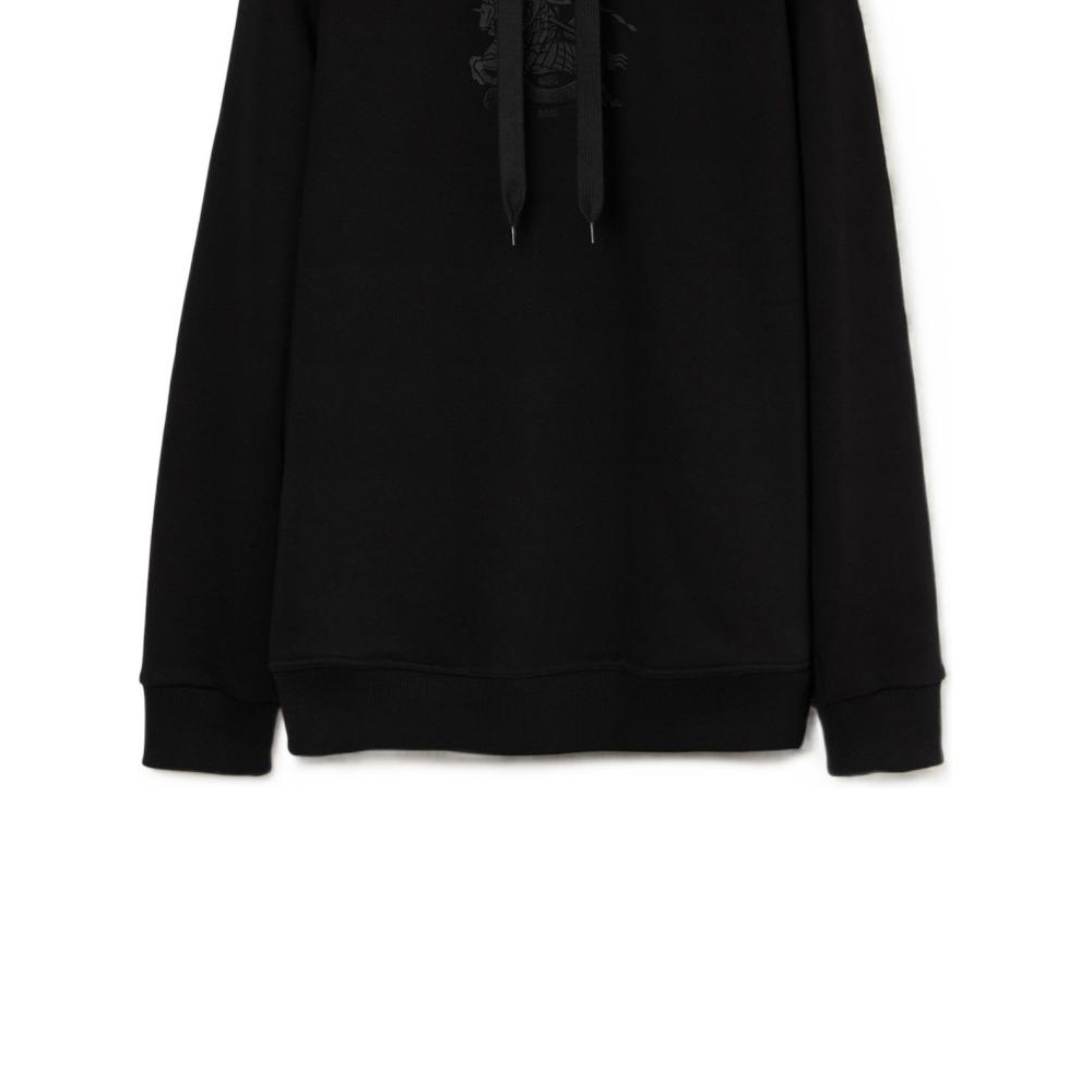 Sizing Burberry SS23 黑色長袖刺繡馬術標誌運動衫 80697641